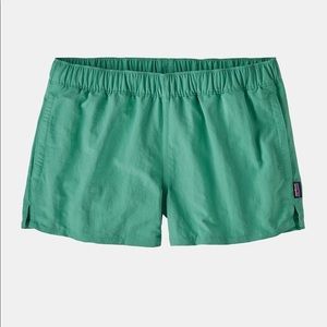Patagonia “Barely Baggies” Light Beryl Green
